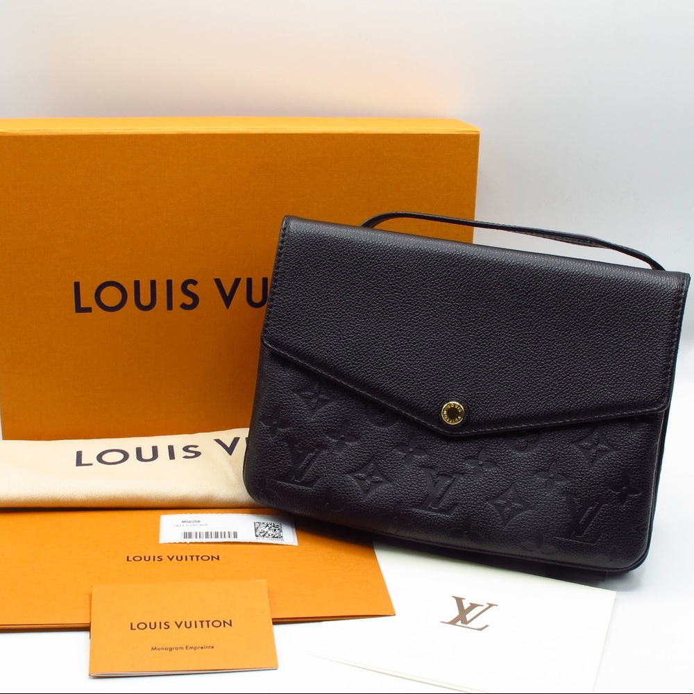 💎 RARE Louis Vuitton Twinset Twice Empreinte Noir